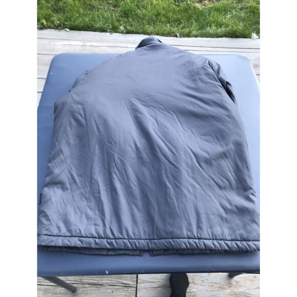 Calvin Klein Mens Full Zip Hooded Jacket Green & Gray Gunmetal Sz large READ - Picture 6 of 12